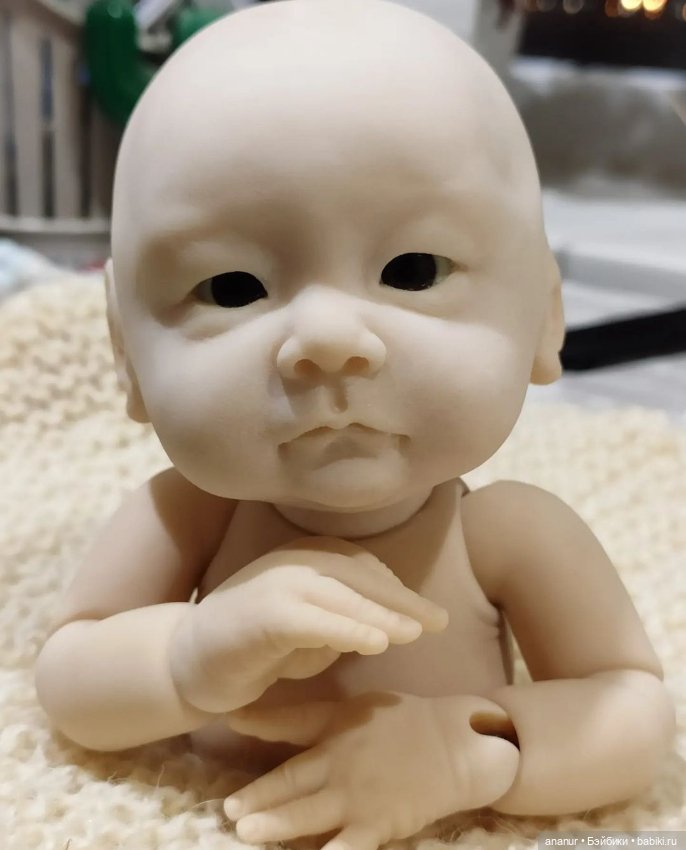 Мой новенький малышок — Авторские шарнирные куклы своими руками: лепка (фото 5)