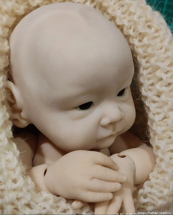 Мой новенький малышок — Авторские шарнирные куклы своими руками: лепка (фото 3)