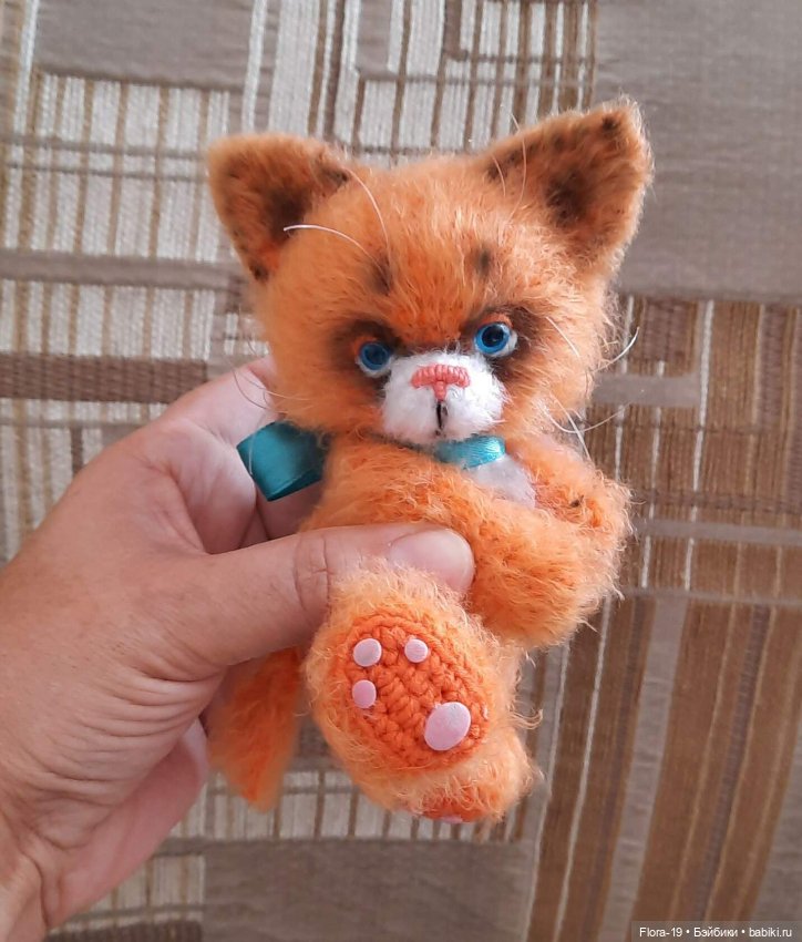 Рыжик — Вязаные игрушки и амигуруми: крючком