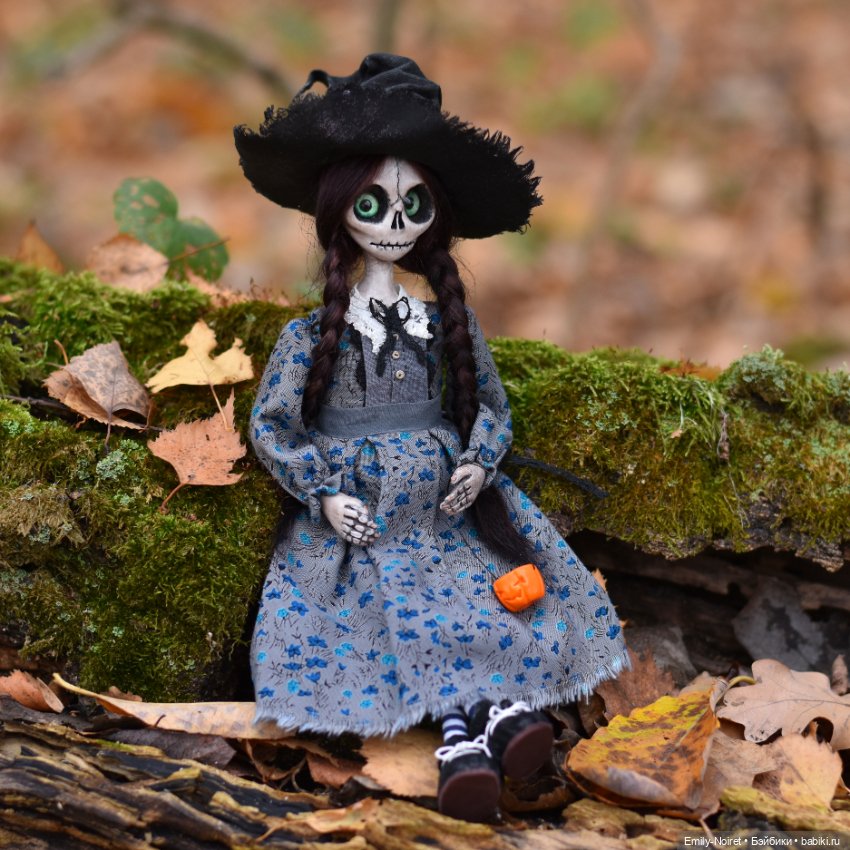 Венсдей готова пугать — Домашние фото авторских кукол: личные коллекции (фото 4)