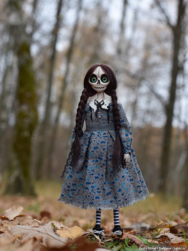 Венсдей готова пугать — Домашние фото авторских кукол: личные коллекции (фото 7)