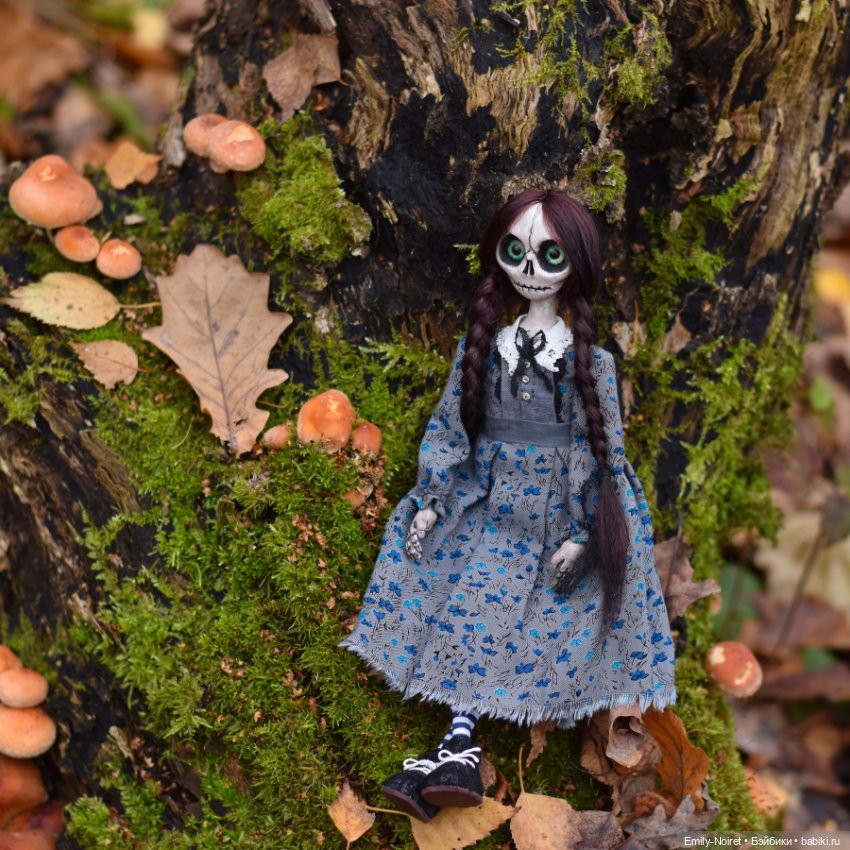 Венсдей готова пугать — Домашние фото авторских кукол: личные коллекции (фото 9)