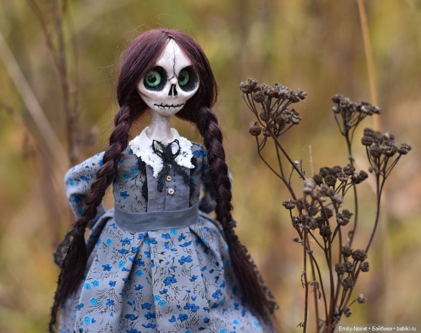 Венсдей готова пугать — Домашние фото авторских кукол: личные коллекции (фото 6)