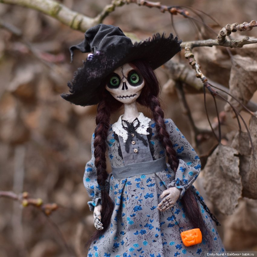 Венсдей готова пугать — Домашние фото авторских кукол: личные коллекции (фото 3)