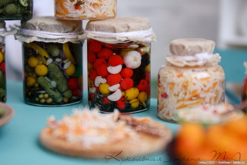 Квасим... солим.. варим — Кукольная миниатюра своими руками: еда (фото 2)