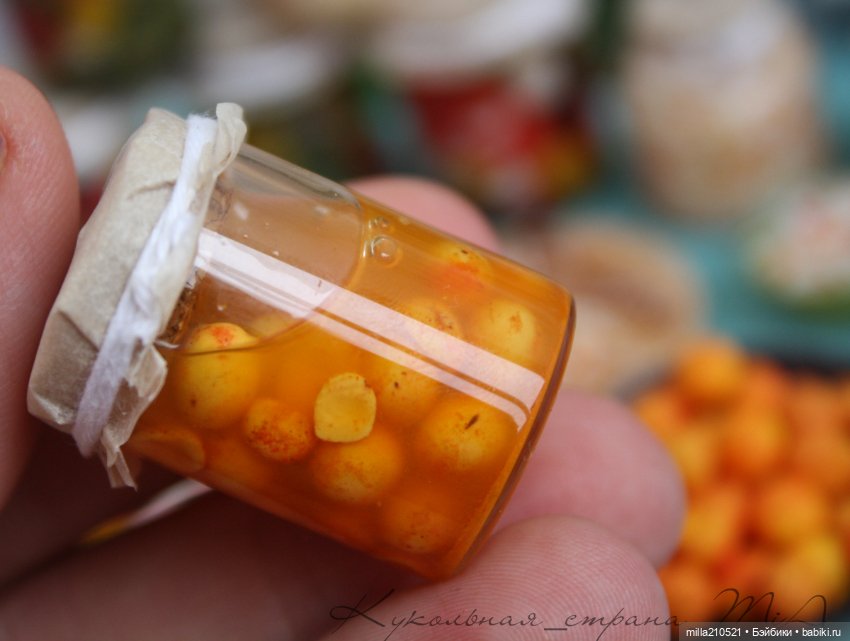 Квасим... солим.. варим — Кукольная миниатюра своими руками: еда