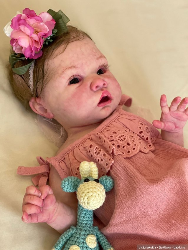 Куклы из силикона лимитированного тиража "Olivia" 47 сm