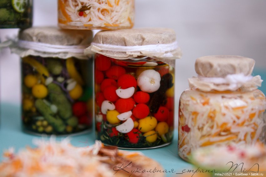 Квасим... солим.. варим — Кукольная миниатюра своими руками: еда (фото 10)