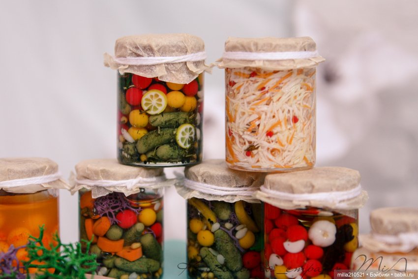 Квасим... солим.. варим — Кукольная миниатюра своими руками: еда (фото 4)