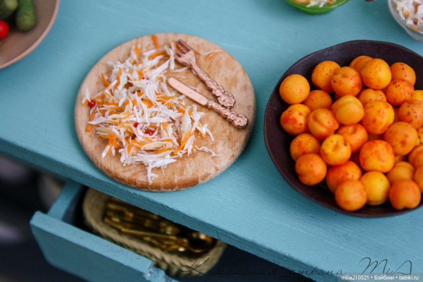 Квасим... солим.. варим — Кукольная миниатюра своими руками: еда