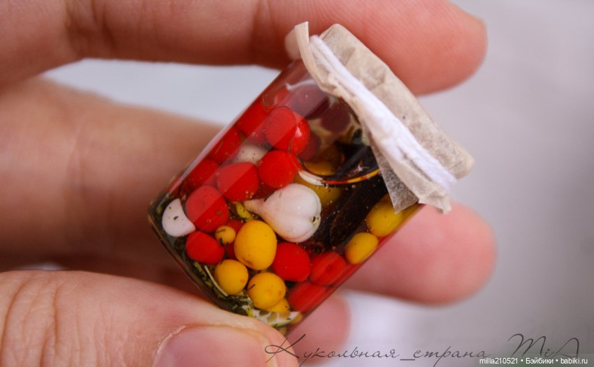 Квасим... солим.. варим — Кукольная миниатюра своими руками: еда