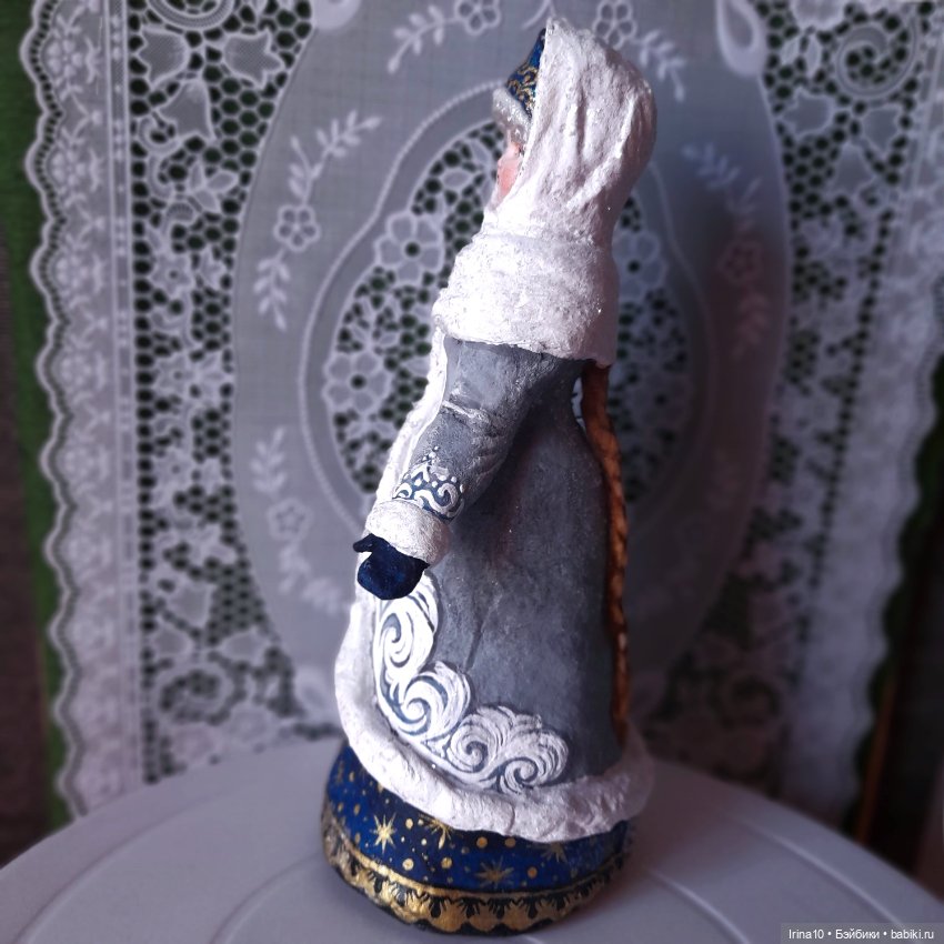 Зимние волшебники — Ватные игрушки на елку: ретро (фото 8)