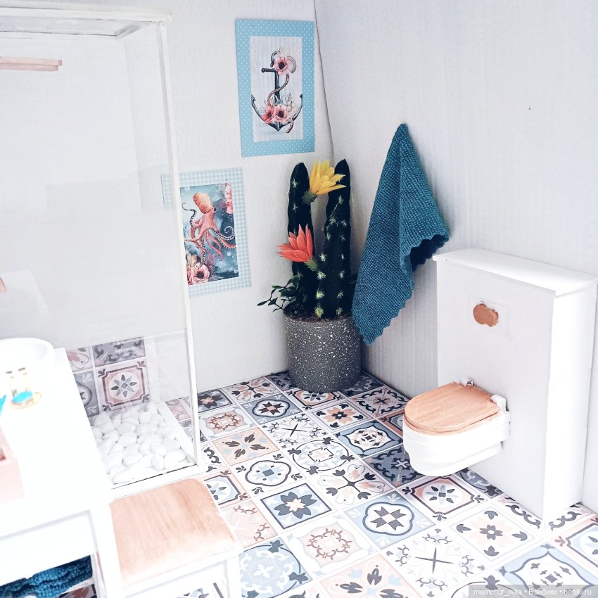 Ванная для кукол — Кукольная миниатюра своими руками: еда (фото 4)