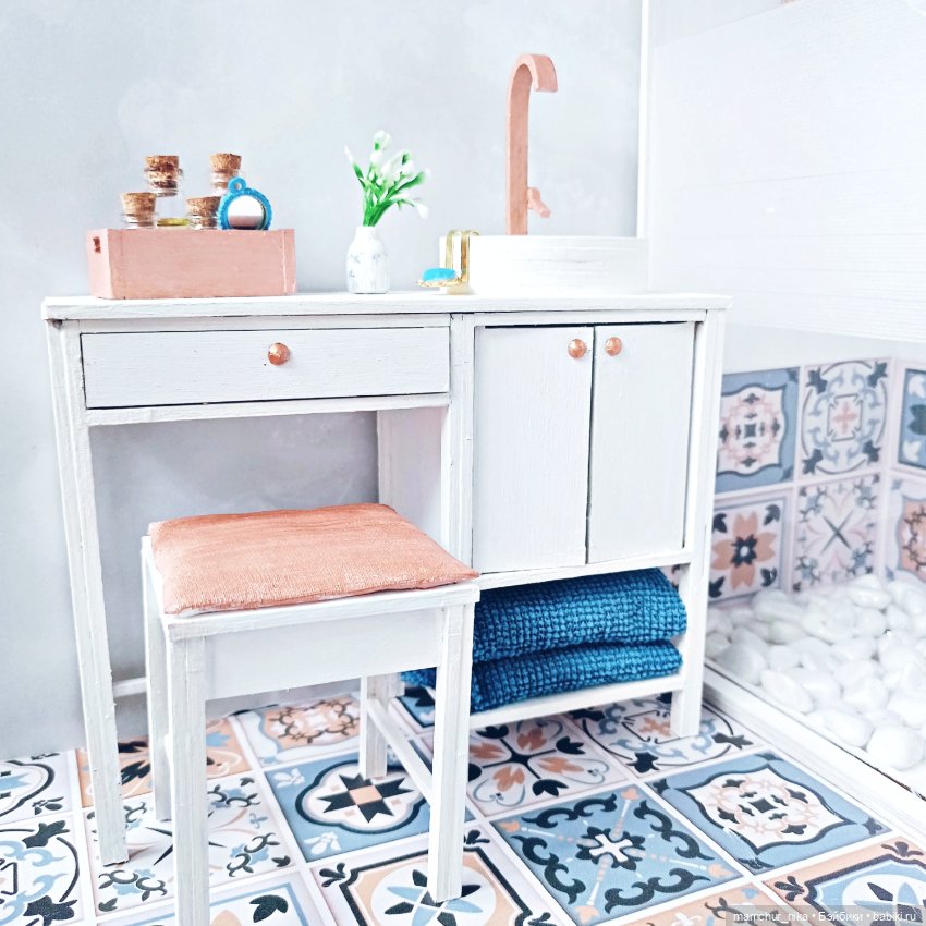 Ванная для кукол — Кукольная миниатюра своими руками: еда (фото 2)