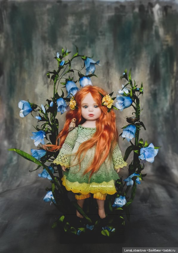 Алеся. Авторская кукла — Лепка авторских кукол: полимерная глина (фото 9)