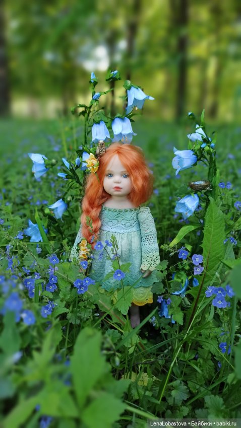 Алеся. Авторская кукла — Лепка авторских кукол: полимерная глина (фото 7)