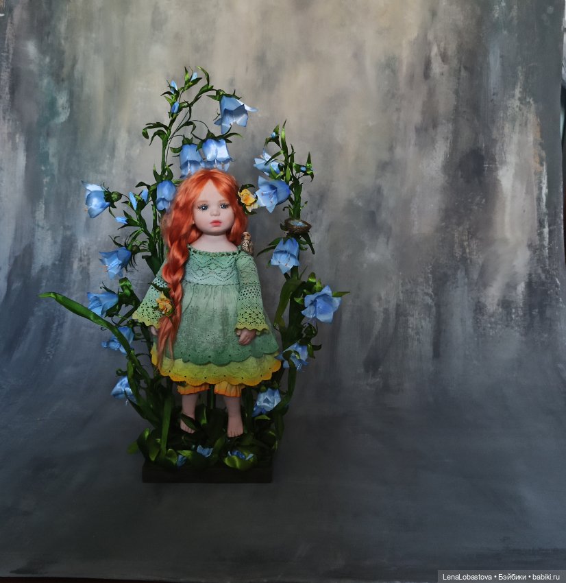 Алеся. Авторская кукла — Лепка авторских кукол: полимерная глина (фото 5)