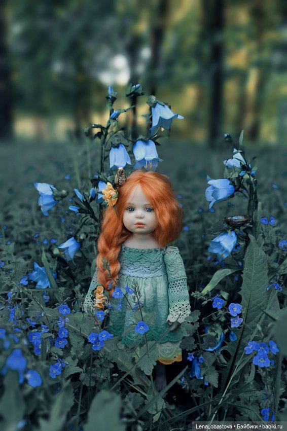 Алеся. Авторская кукла — Лепка авторских кукол: полимерная глина (фото 2)