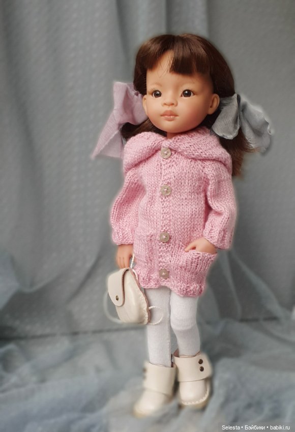 Моё вязание и шитьё для кукол Paola Reina