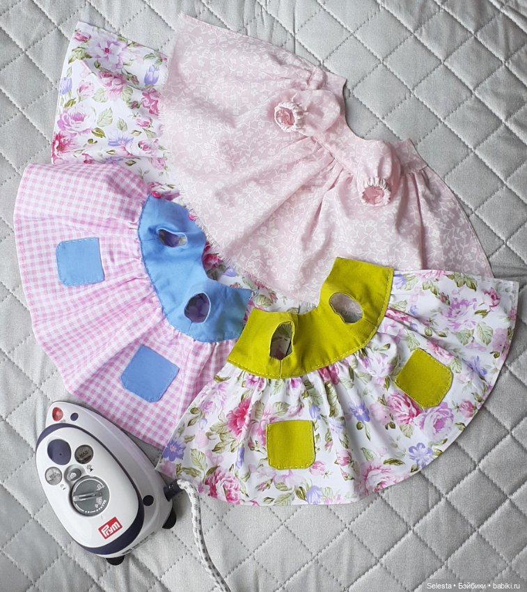 Моё вязание и шитьё для кукол Paola Reina