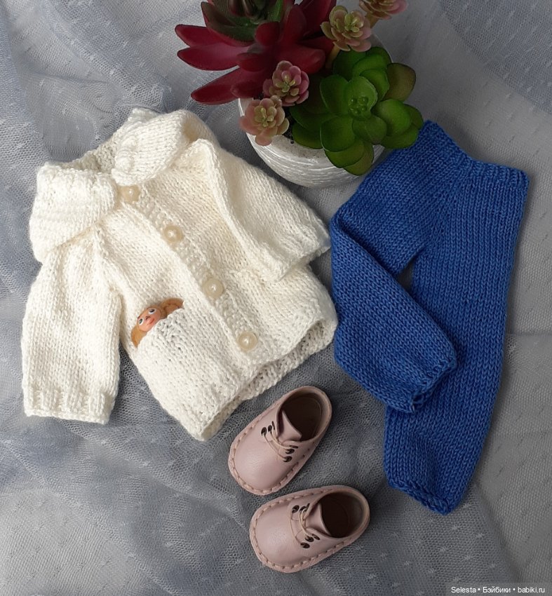 Моё вязание и шитьё для кукол Paola Reina