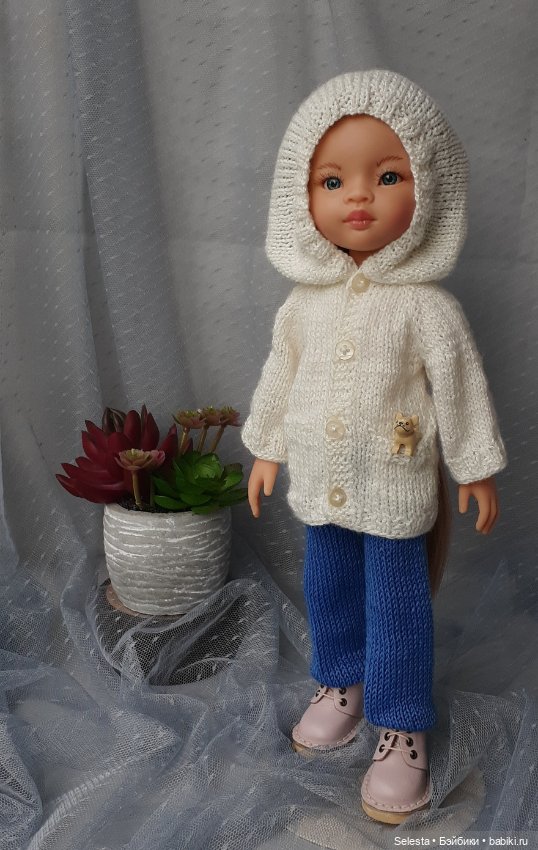 Моё вязание и шитьё для кукол Paola Reina
