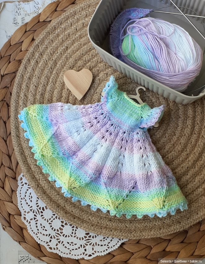 Моё вязание и шитьё для кукол Paola Reina