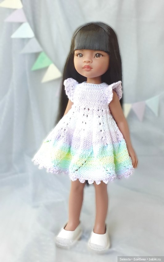 Моё вязание и шитьё для кукол Paola Reina