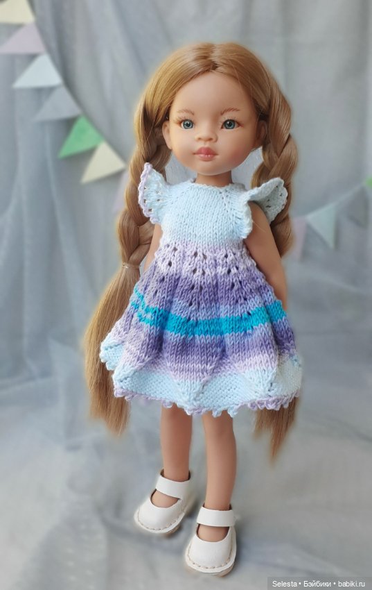 Моё вязание и шитьё для кукол Paola Reina