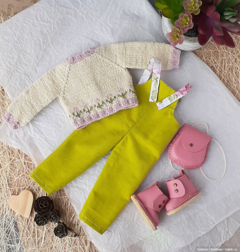 Моё вязание и шитьё для кукол Paola Reina