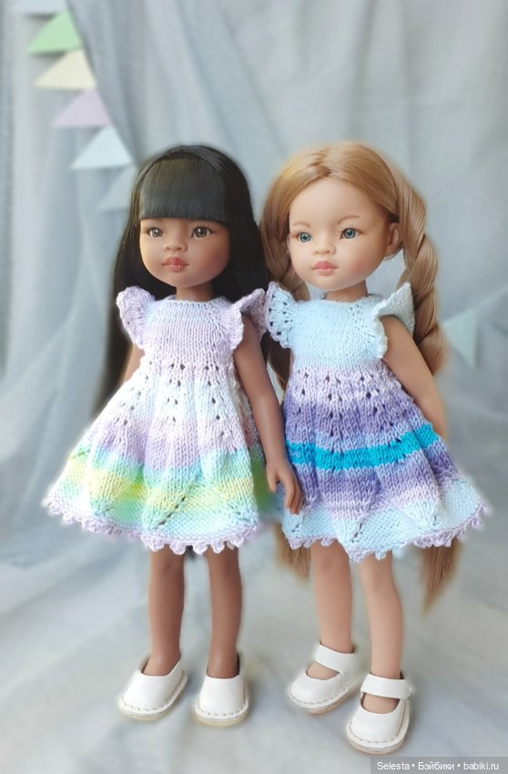 Моё вязание и шитьё для кукол Paola Reina