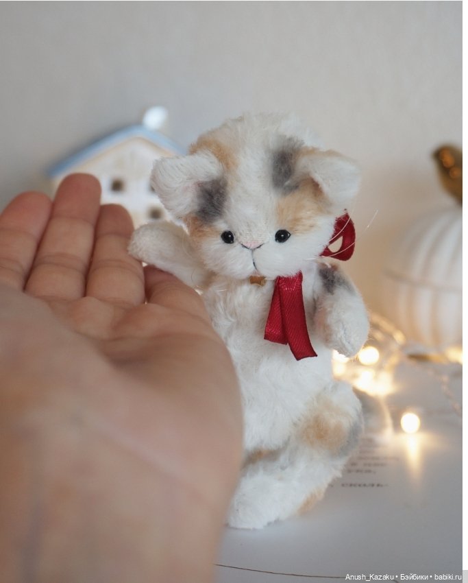 Котёнок Чарли ❤️ — Авторские мишки Тедди и друзья: фото (фото 2)