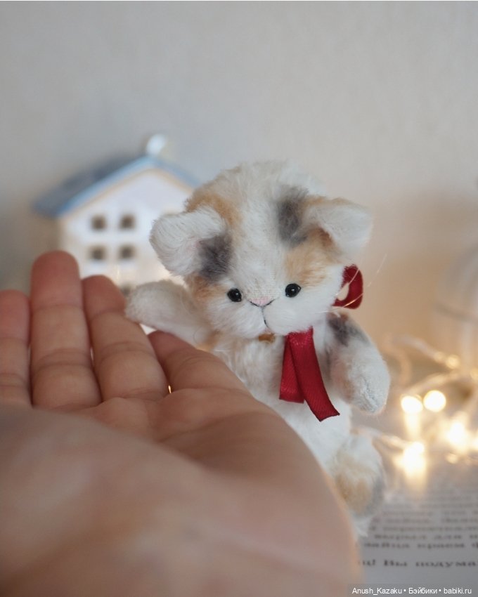 Котёнок Чарли ❤️ — Авторские мишки Тедди и друзья: фото (фото 8)