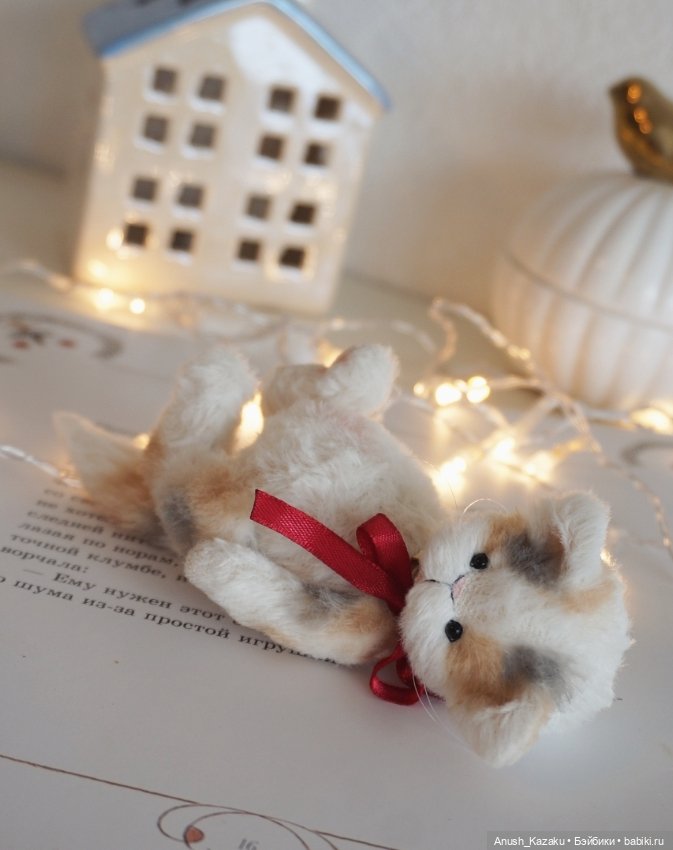 Котёнок Чарли ❤️ — Авторские мишки Тедди и друзья: фото (фото 3)