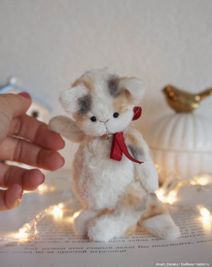 Котёнок Чарли ❤️ — Авторские мишки Тедди и друзья: фото (фото 4)