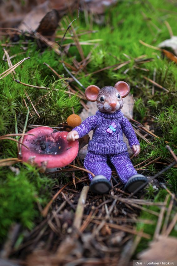 Мышуль в грибном лесу — Зарисовки из кукольной жизни: фотоистории (фото 9)