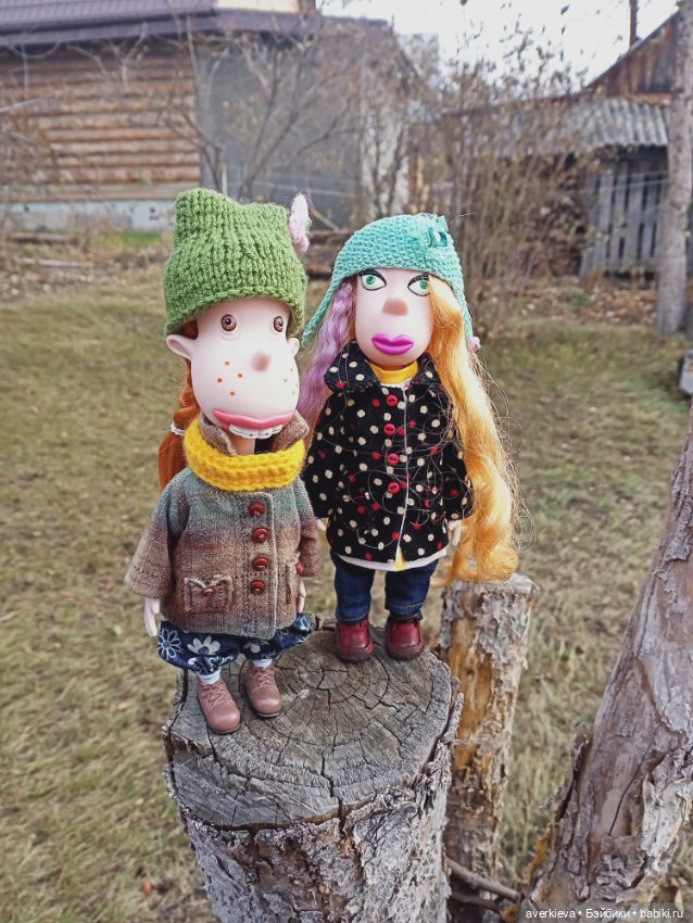 Сестры Шоу...Алина и Симона.Мои странные куклы (фото 6)