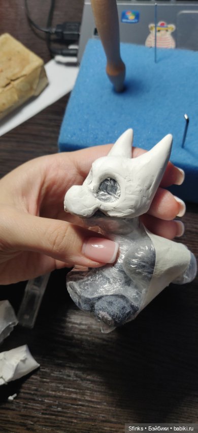 Король — Валяные игрушки из шерсти: сухое валяние (фото 4)