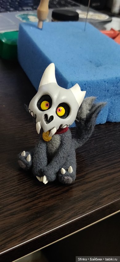 Король — Валяные игрушки из шерсти: сухое валяние (фото 9)