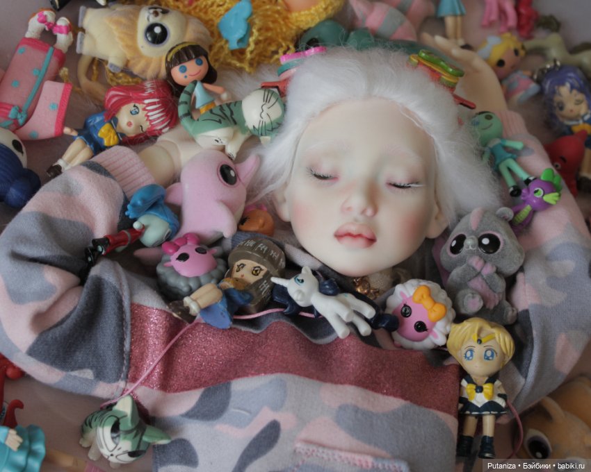 Анечкины грёзы — Гибридизация кукол BJD (БЖД): пересадка головы (фото 5)
