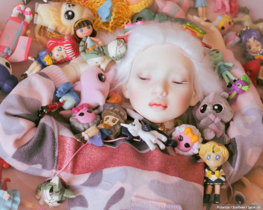 Анечкины грёзы — Гибридизация кукол BJD (БЖД): пересадка головы (фото 6)