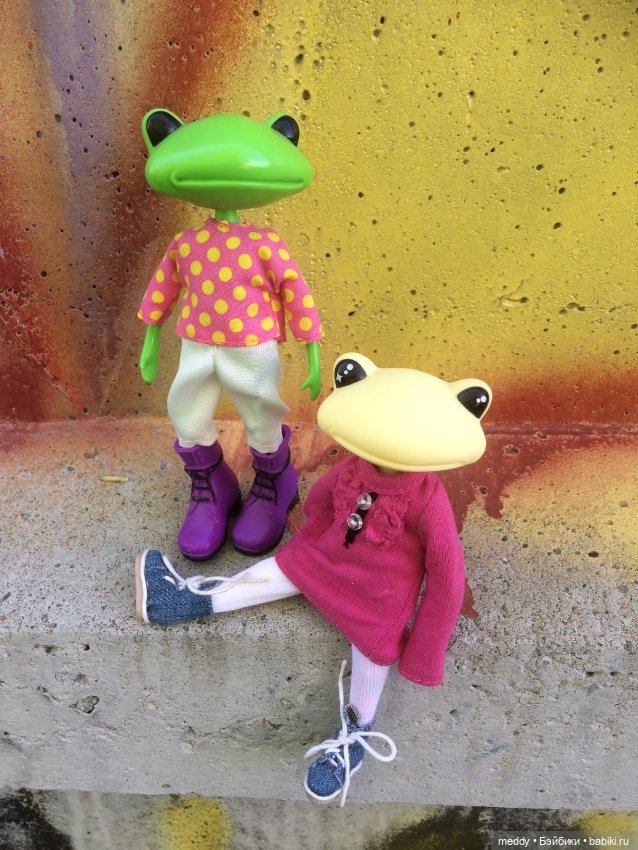 Мои лягухи... Коллекционные фигурки фирмы Wonder frog (фото 2)