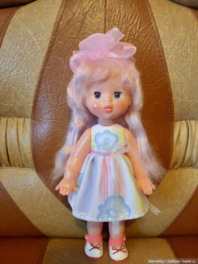 Риточка Загорск с зефирно-розовыми волосами (фото 2)