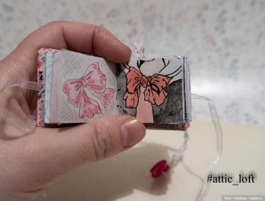 Маленькие блокноты-книжки для куколок (фото 5)