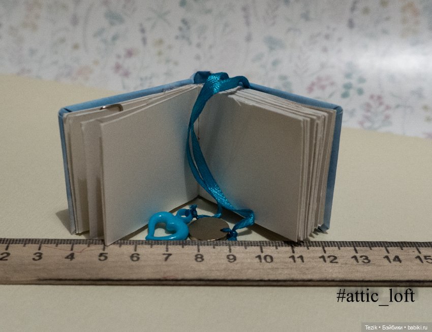 Маленькие блокноты-книжки для куколок (фото 10)