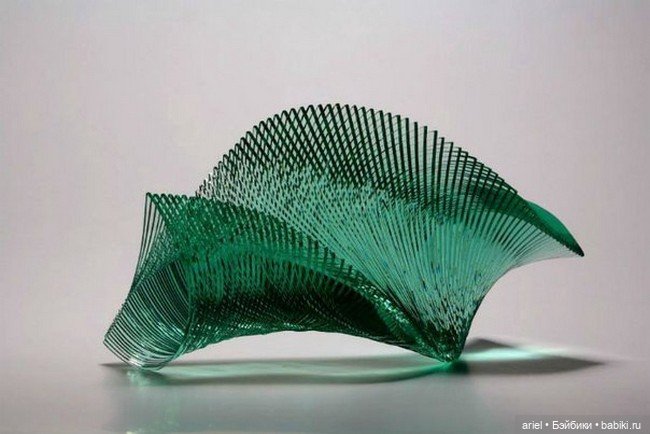 Стеклянные скульптуры от японской художницы Нийоко Икута (Niyoko Ikuta) (фото 2)