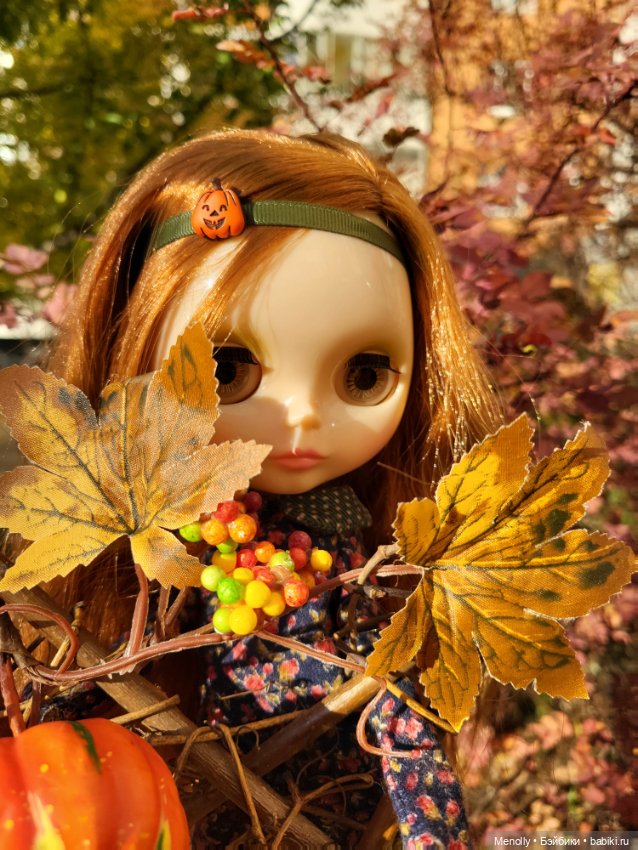 Осенние портреты — Оригинальные куклы Blythe (Блайз): Takara (фото 4)