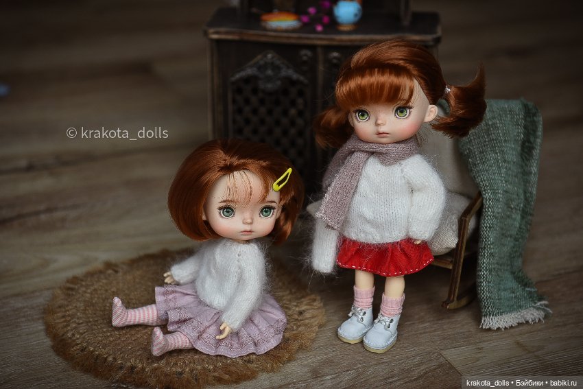 Осенние monst 'очки — ООАК и репейнт кукол (Custom): Barbie (фото 6)