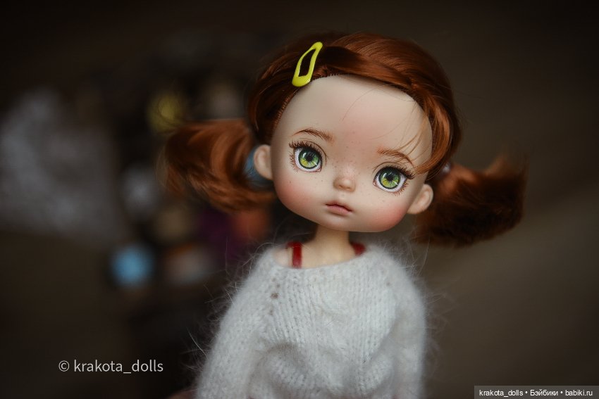 Осенние monst 'очки — ООАК и репейнт кукол (Custom): Barbie