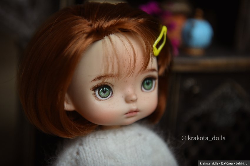 Осенние monst 'очки — ООАК и репейнт кукол (Custom): Barbie (фото 5)